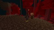 Golden boots won't provoke the Piglins (Image via Minecraft)